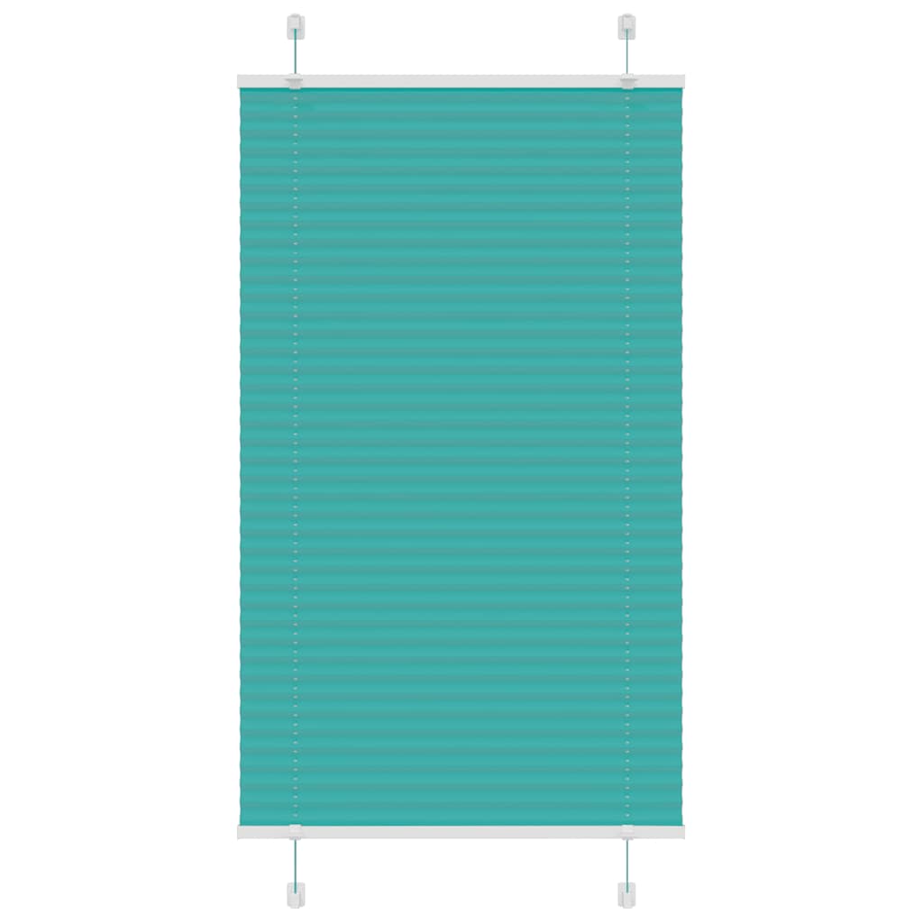 Vidaxx Plissee-Rollo 80x150 cm Stoffbreite 79,4 cm Petrolgrün