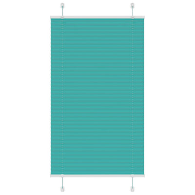 Vidaxx Plissee-Rollo 80x150 cm Stoffbreite 79,4 cm Petrolgrün
