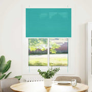 Vidaxx Plissee-Rollo 100x150 cm Stoffbreite 99,4 cm Petrolgrün - afbeelding 2