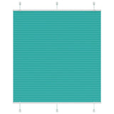 Vidaxx Plissee-Rollo 115x150cm Stoffbreite 114,4cm Petrolgrün - afbeelding 2