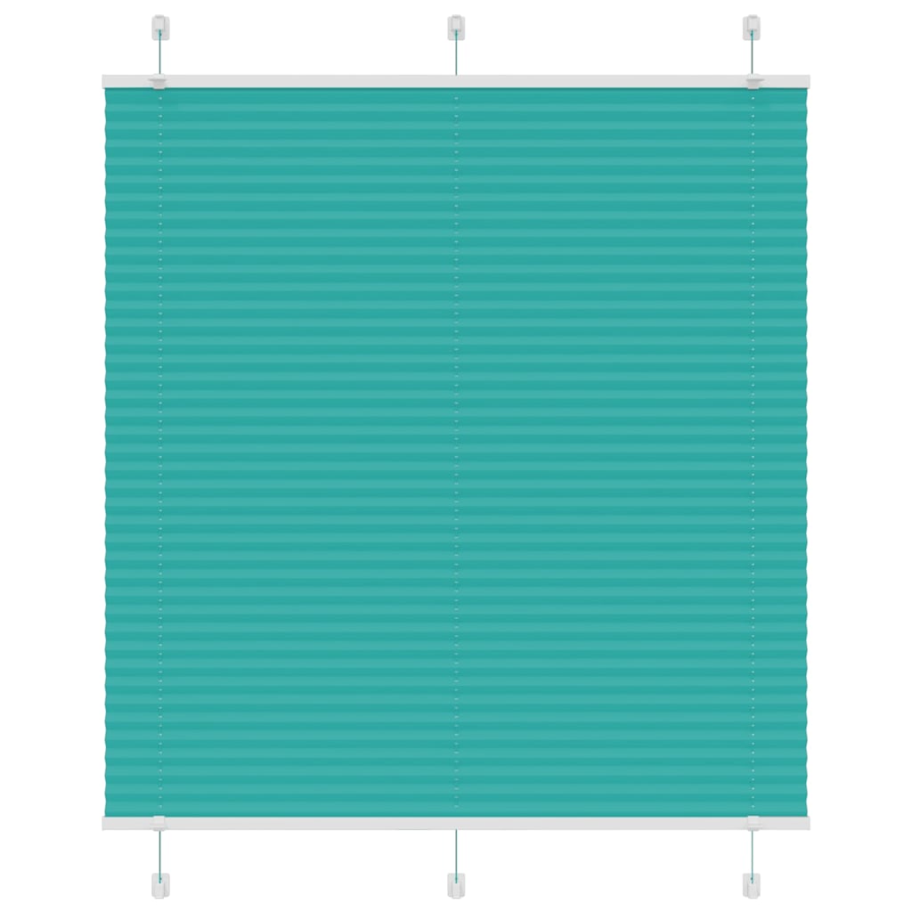 Vidaxx Plissee-Rollo 115x150cm Stoffbreite 114,4cm Petrolgrün