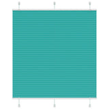 Vidaxx Plissee-Rollo 120x150cm Stoffbreite 119,4cm Petrolgrün - afbeelding 2