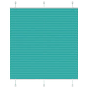Vidaxx Plissee-Rollo 120x150cm Stoffbreite 119,4cm Petrolgrün - afbeelding 1