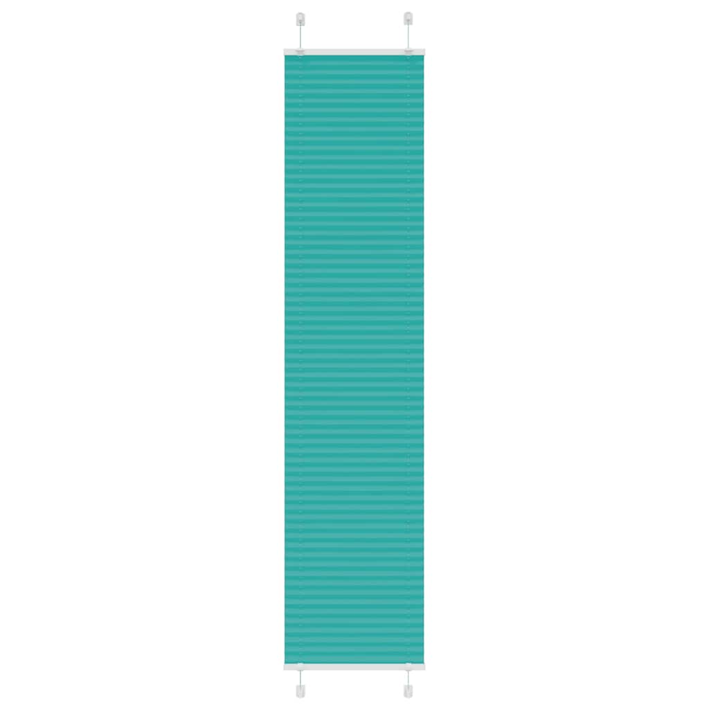 Vidaxx Plissee-Rollo 40x200 cm Stoffbreite 39,4 cm Petrolgrün