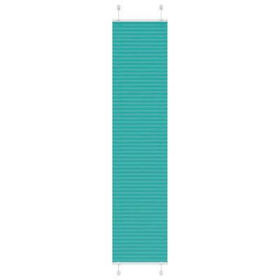 Vidaxx Plissee-Rollo 40x200 cm Stoffbreite 39,4 cm Petrolgrün