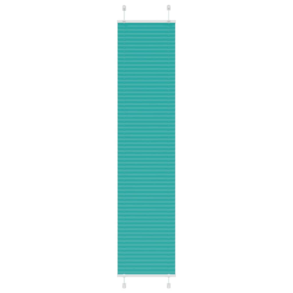 Vidaxx Plissee-Rollo 45x200 cm Stoffbreite 44,4 cm Petrolgrün