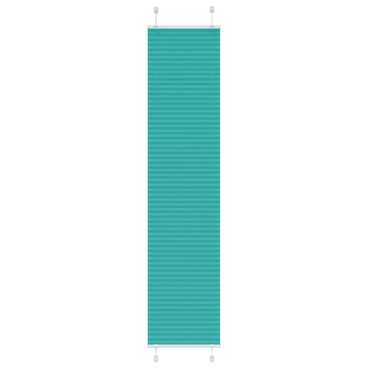 Vidaxx Plissee-Rollo 45x200 cm Stoffbreite 44,4 cm Petrolgrün