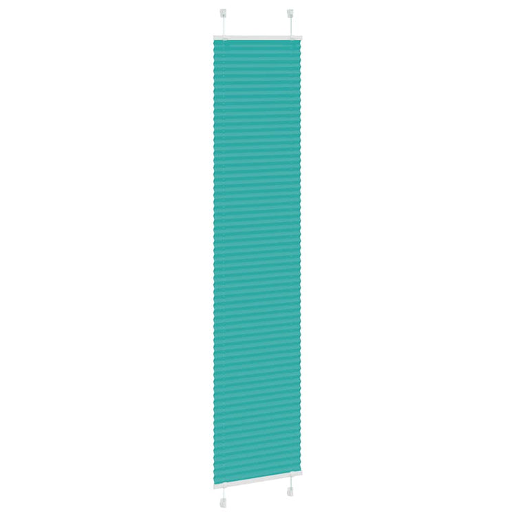 Vidaxx Plissee-Rollo 45x200 cm Stoffbreite 44,4 cm Petrolgrün