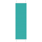 Vidaxx Plissee-Rollo 55x200 cm Stoffbreite 54,4 cm Petrolgrün - afbeelding 1