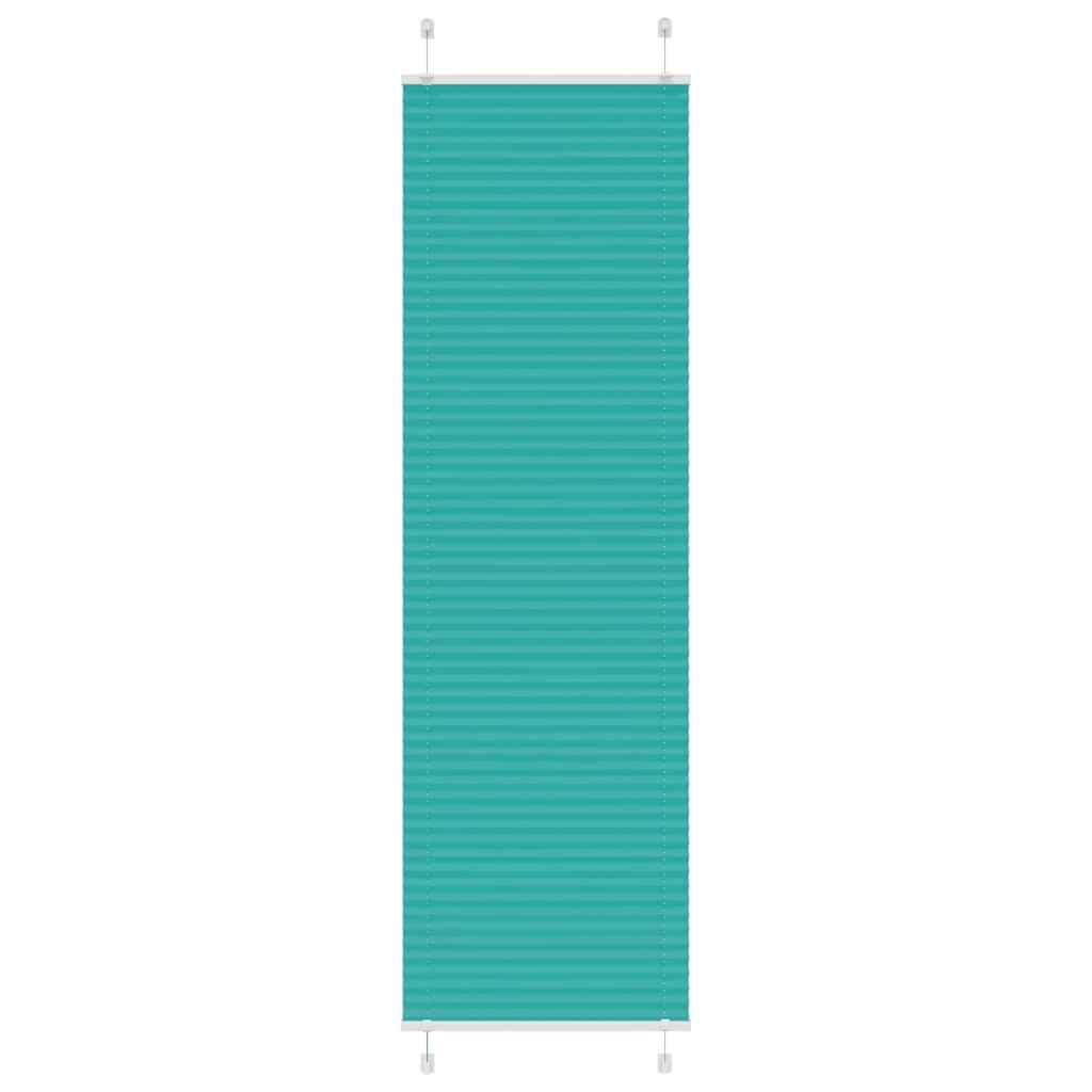 Vidaxx Plissee-Rollo 60x200 cm Stoffbreite 59,4 cm Petrolgrün
