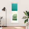 Vidaxx Plissee-Rollo 60x200 cm Stoffbreite 59,4 cm Petrolgrün
