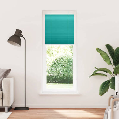 Vidaxx Plissee-Rollo 75x200 cm Stoffbreite 74,4 cm Petrolgrün