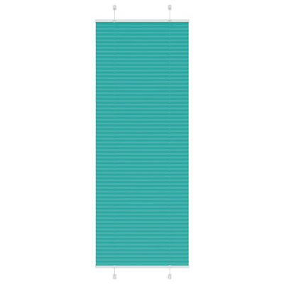 Vidaxx Plissee-Rollo 80x200 cm Stoffbreite 79,4 cm Petrolgrün