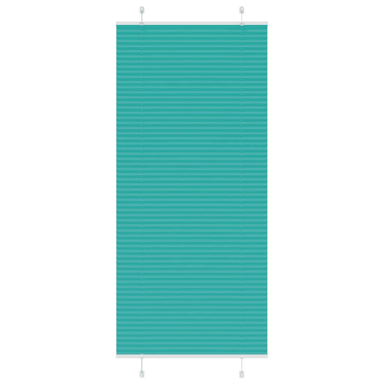 Vidaxx Plissee-Rollo 85x200 cm Stoffbreite 84,4 cm Petrolgrün
