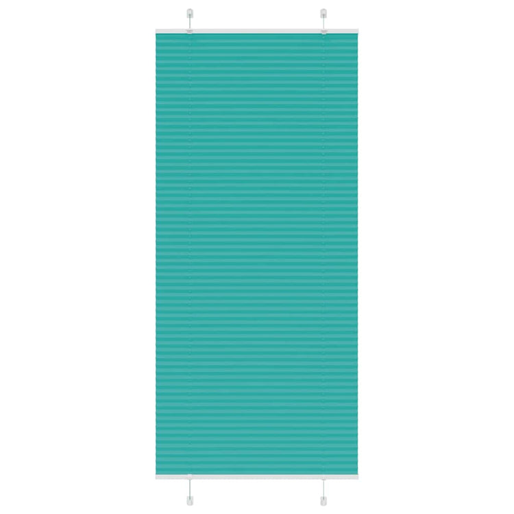 Vidaxx Plissee-Rollo 90x200 cm Stoffbreite 89,4 cm Petrolgrün