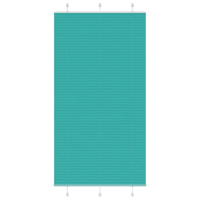 Vidaxx Plissee-Rollo 105x200cm Stoffbreite 104,4cm Petrolgrün
