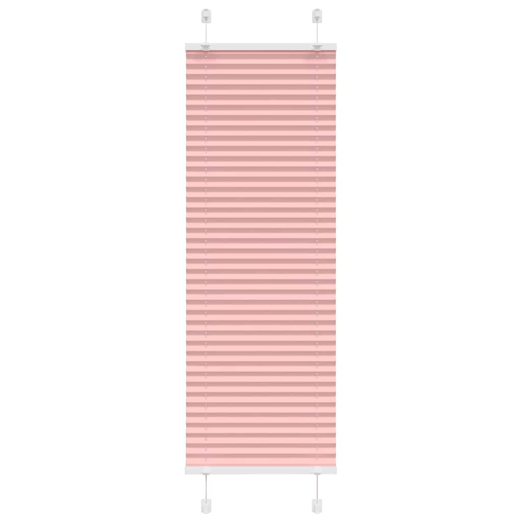 Vidaxx Plissee-Rollo 40x100 cm Stoffbreite 39,4 cm Polyester Pink