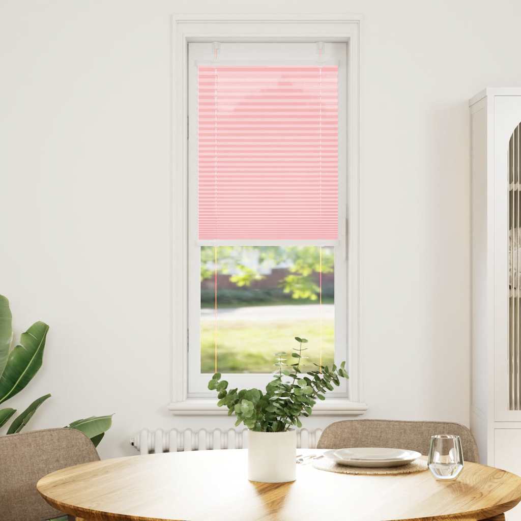 Vidaxx Plissee-Rollo 40x100 cm Stoffbreite 39,4 cm Polyester Pink
