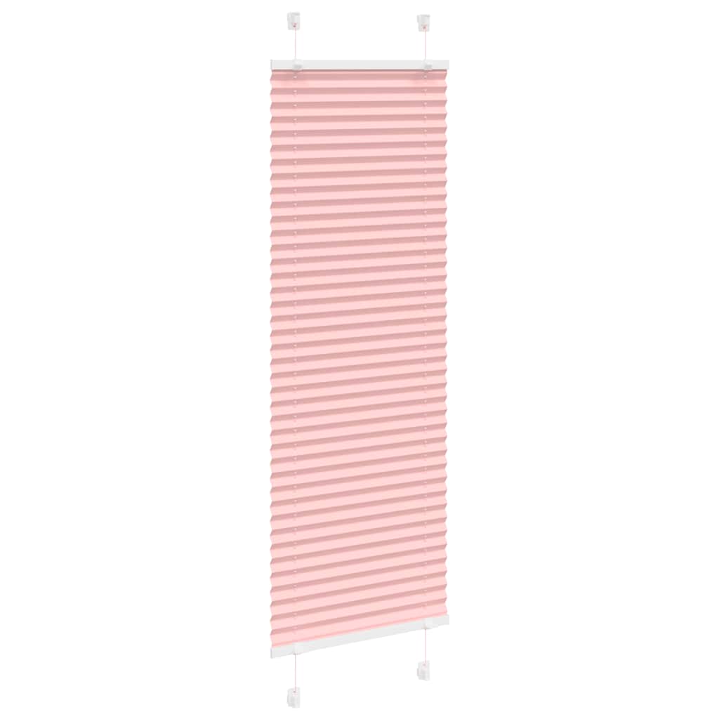 Vidaxx Plissee-Rollo 40x100 cm Stoffbreite 39,4 cm Polyester Pink