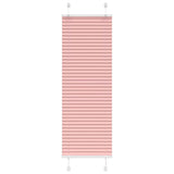 Vidaxx Plissee-Rollo 45x100 cm Stoffbreite 44,4 cm Polyester Pink - afbeelding 2