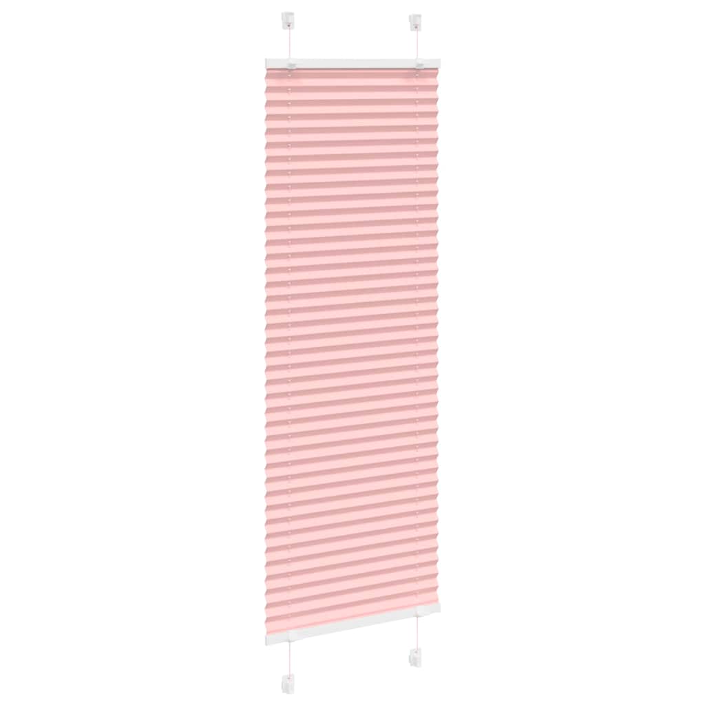 Vidaxx Plissee-Rollo 50x100 cm Stoffbreite 49,4 cm Polyester Pink