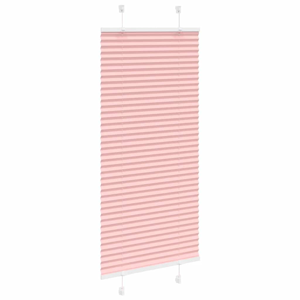 Vidaxx Plissee-Rollo 60x100 cm Stoffbreite 59,4 cm Polyester Pink