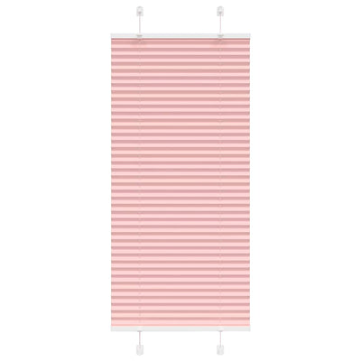 Vidaxx Plissee-Rollo 65x100 cm Stoffbreite 64,4 cm Polyester rosa