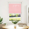 Vidaxx Plissee-Rollo 70x100 cm Stoffbreite 69,4 cm Polyester Pink