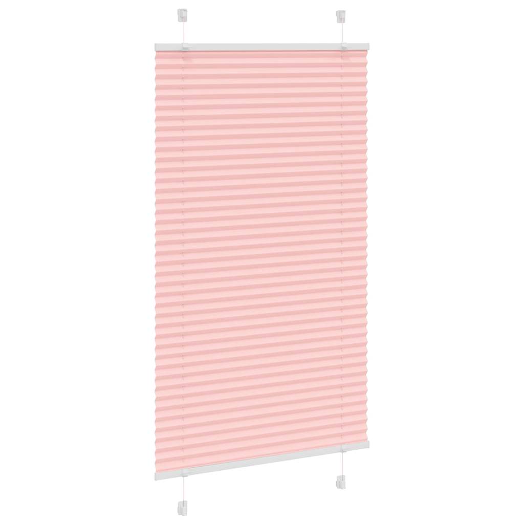 Vidaxx Plissee-Rollo 70x100 cm Stoffbreite 69,4 cm Polyester Pink