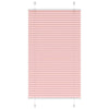 Vidaxx Plissee-Rollo 75x100 cm Stoffbreite 74,4 cm Polyester Pink
