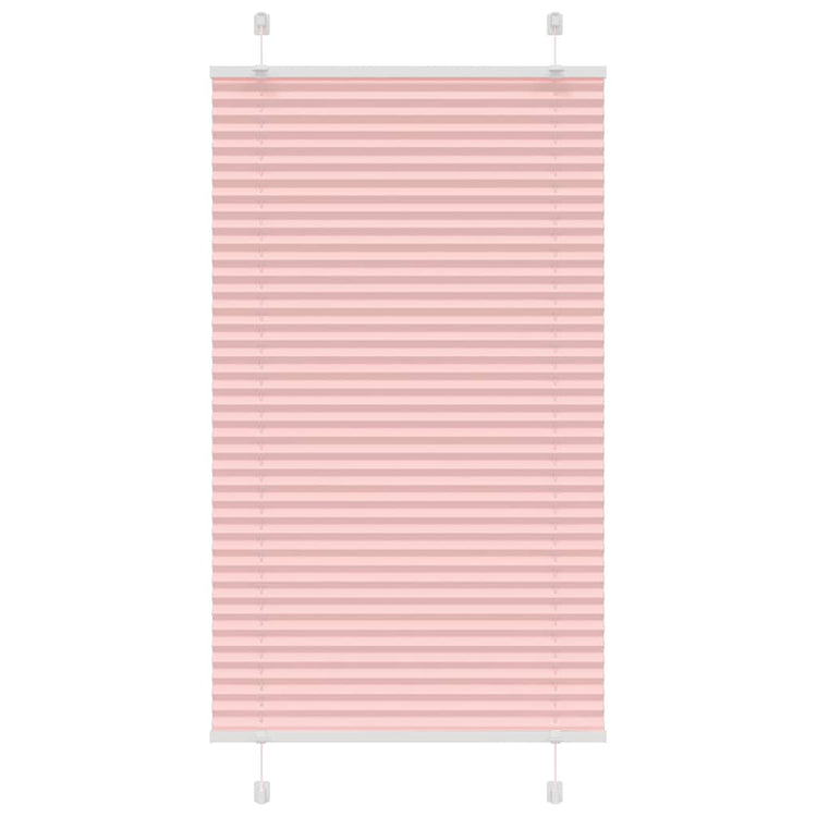 Vidaxx Plissee-Rollo 75x100 cm Stoffbreite 74,4 cm Polyester Pink