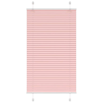Vidaxx Plissee-Rollo 80x100 cm Stoffbreite 79,4 cm Polyester Pink