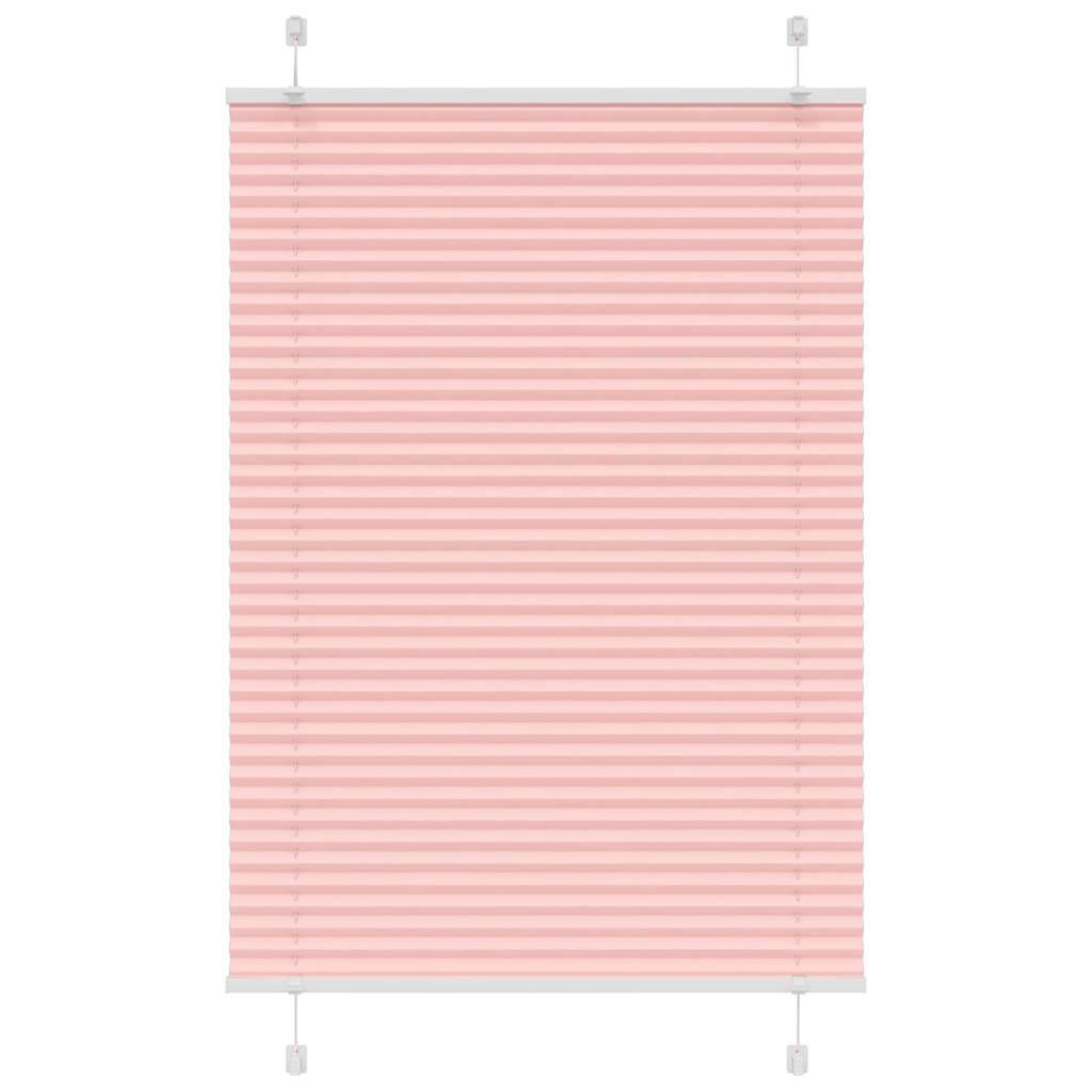 Vidaxx Plissee-Rollo 85x100 cm Stoffbreite 84,4 cm Polyester Pink
