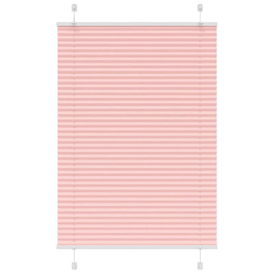 Vidaxx Plissee-Rollo 85x100 cm Stoffbreite 84,4 cm Polyester Pink