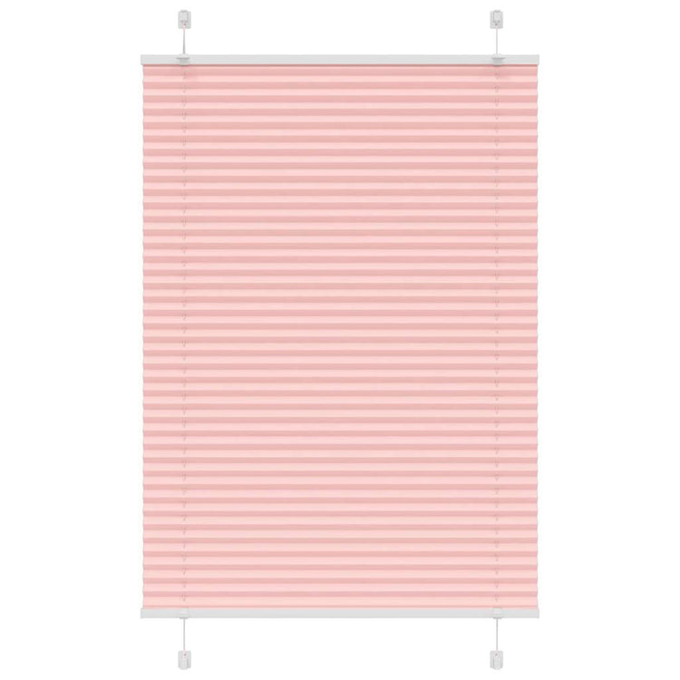 Vidaxx Plissee-Rollo 85x100 cm Stoffbreite 84,4 cm Polyester Pink