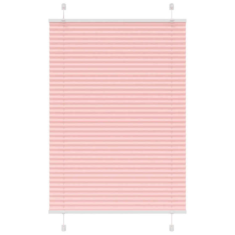 Vidaxx Plissee-Rollo 90x100 cm Stoffbreite 89,4 cm Polyester Pink