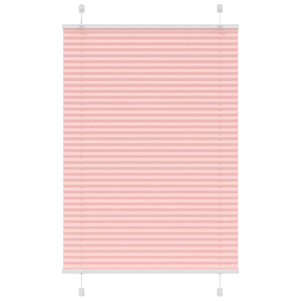 Vidaxx Plissee-Rollo 95x100 cm Stoffbreite 94,4 cm Polyester Pink
