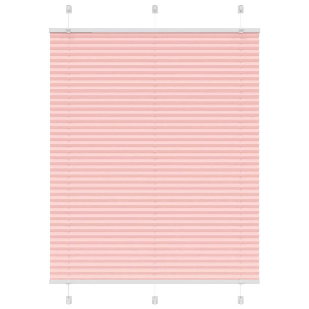 Vidaxx Plissee-Rollo 105x100cm Stoffbreite 104,4cm Polyester Pink