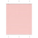 Vidaxx Plissee-Rollo 110x100cm Stoffbreite 109,4cm Polyester Pink