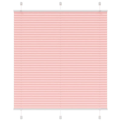 Vidaxx Plissee-Rollo 120x100cm Stoffbreite 119,4cm Polyester Pink