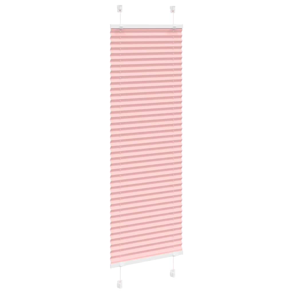 Vidaxx Plissee-Rollo 40x150 cm Stoffbreite 39,4 cm Polyester Pink