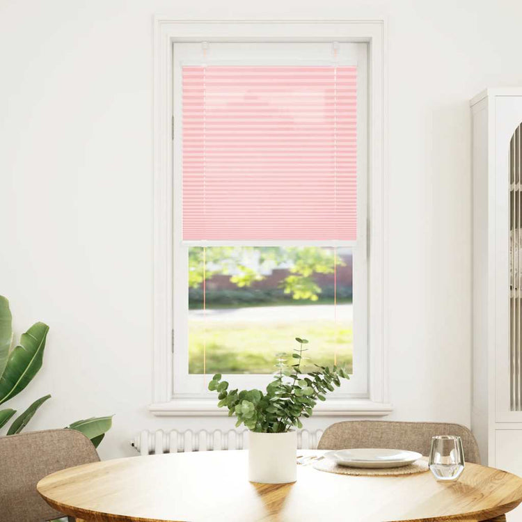 Vidaxx Plissee-Rollo 55x150 cm Stoffbreite 54,4 cm Polyester rosa