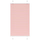 Vidaxx Plissee-Rollo 75x150 cm Stoffbreite 74,4 cm Polyester rosa