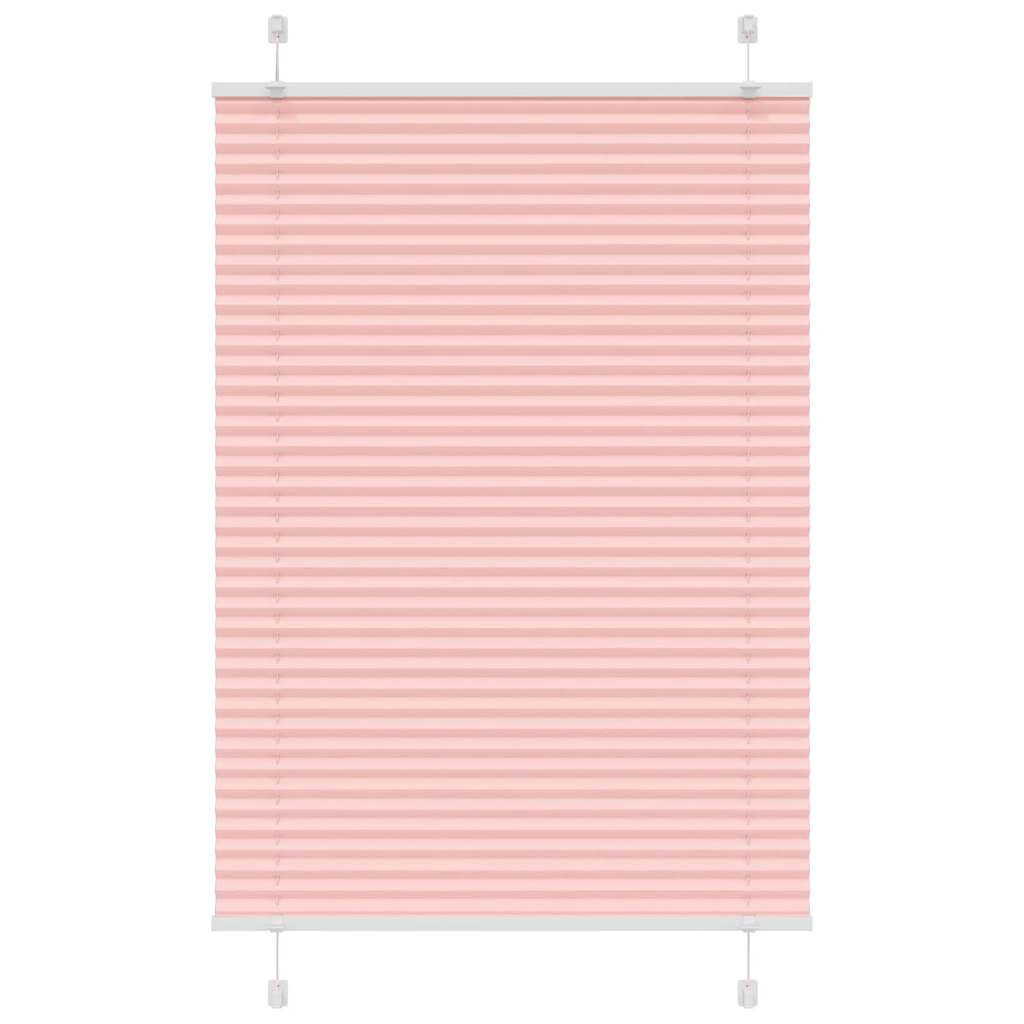 Vidaxx Plissee-Rollo 85x150 cm Stoffbreite 84,4 cm Polyester Pink