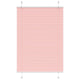 Vidaxx Plissee-Rollo 90x150 cm Stoffbreite 89,4 cm Polyester Pink