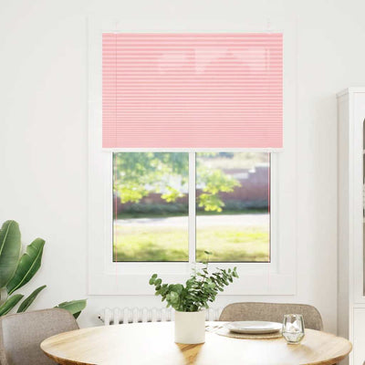 Vidaxx Plissee-Rollo 95x150 cm Stoffbreite 94,4 cm Polyester rosa