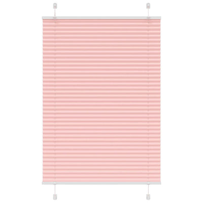 Vidaxx Plissee-Rollo 100x150 cm Stoffbreite 99,4 cm Polyester Pink
