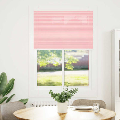 Vidaxx Plissee-Rollo 100x150 cm Stoffbreite 99,4 cm Polyester Pink
