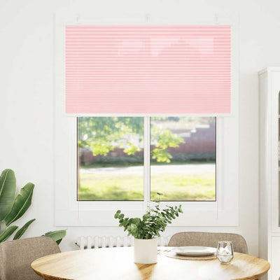 Vidaxx Plissee-Rollo 105x150cm Stoffbreite 104,4cm Polyester Pink