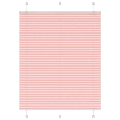 Vidaxx Plissee-Rollo 110x150cm Stoffbreite 109,4cm Polyester Pink
